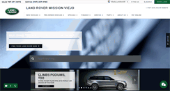 Desktop Screenshot of landrovermissionviejo.com